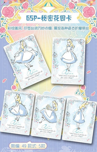 Disney Alice in Wonderland Card Fun Collectible Trading Cards Sealed Random 1Box