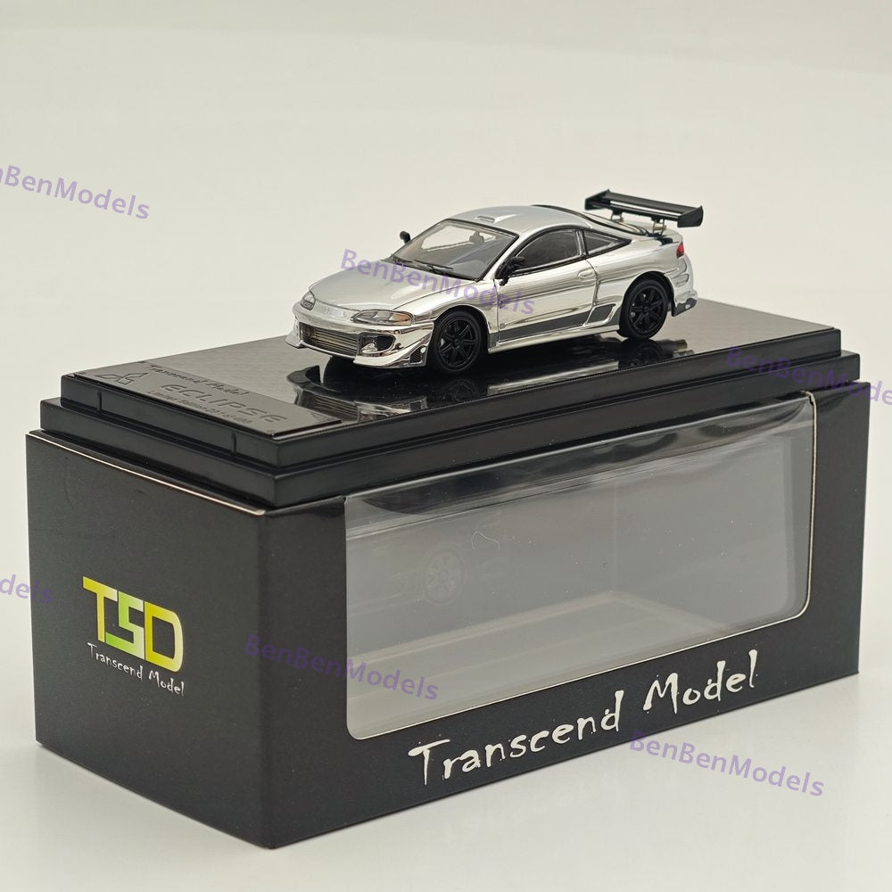 1:64 Transcend Mitsubishi 1995 Eclipse GS FNF Sports Model Diecast Model Car