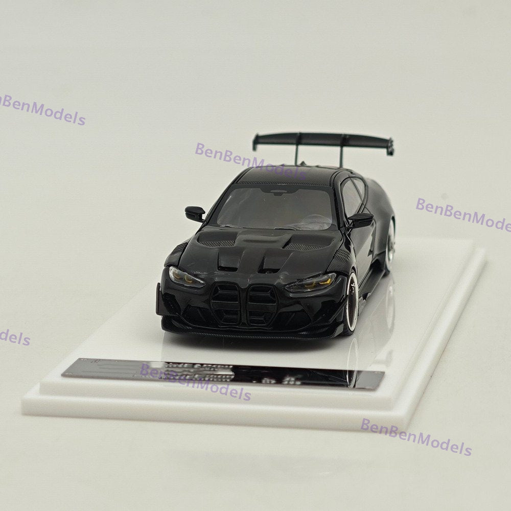 SW 1/64 M4 G82 GTR Flossmann Full Widebody Kit Diecast Model Car Limited Edition