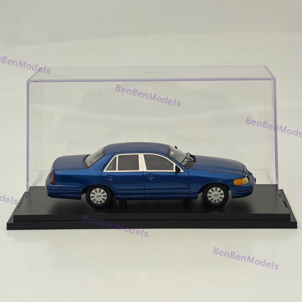 1/43 uperior Ford Crow Victoria Blue Resin Model Car Limited Edition Used