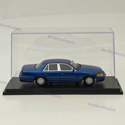 1/43 uperior Ford Crow Victoria Blue Resin Model Car Limited Edition Used