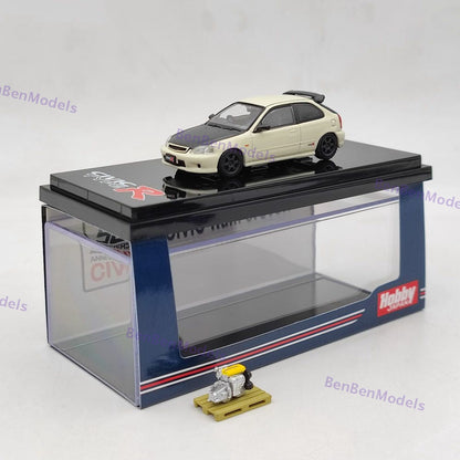 1/64 Hobby Japan TYPE R (EK9) With Engine Display Model HJ642016EW White US Stock