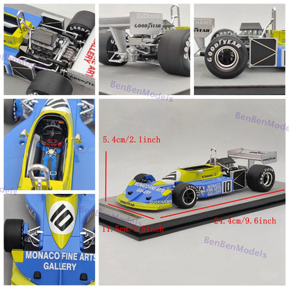 1/18 Tecnomodel Mythos Series March 761 1976 Monaco GP #10 Ronnie Peterson Resin