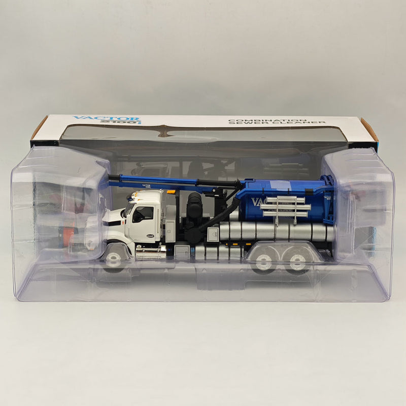 FIRST 1/50 Kenworth T880 with Vactor 2100i BLUE 50-3484 DIECAST Model Truck