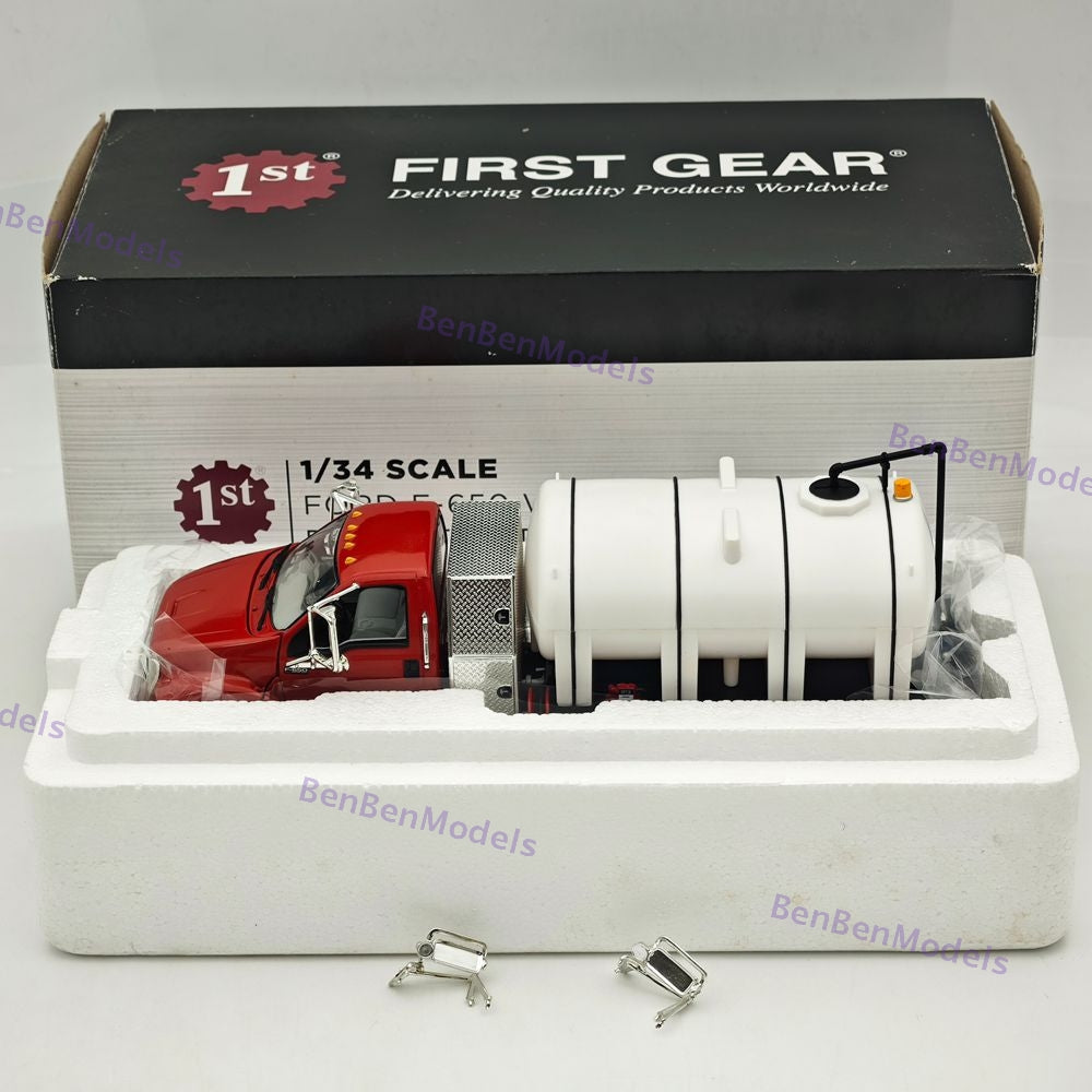 1/34 FIRST GEAR F-650 WATER TANK TRUCK Red DIECAST METAL REPLICA Collection