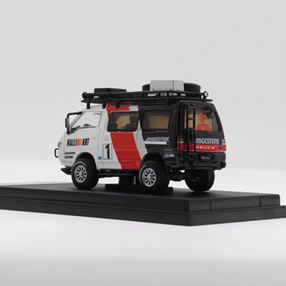 Autobots Models 1:64 for Delica 4X4 Star Wagon Van Diecast Toys Car Miniature Vehicle Hobby Collectible Gifts