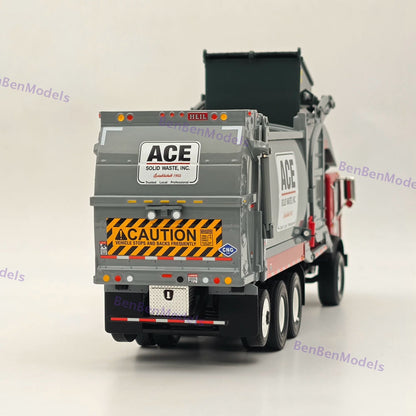 1/34 FIRST Mack TerraPro Front End Load Refuse with CNG Tailgate 10-4230 Gray
