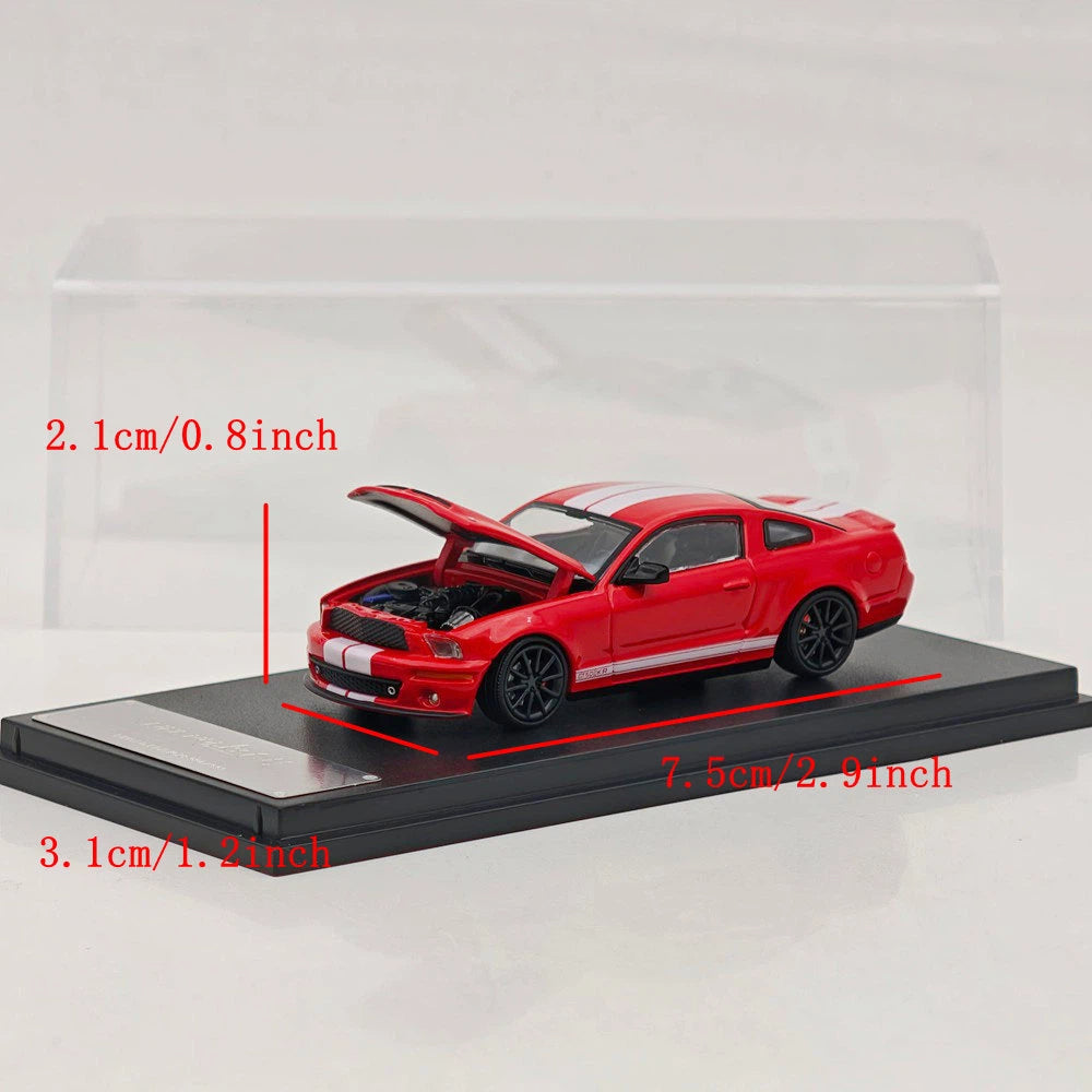 Fine Works64 1:64 Shelby GT500 Super Snake Diecast Model Car Limited Collection