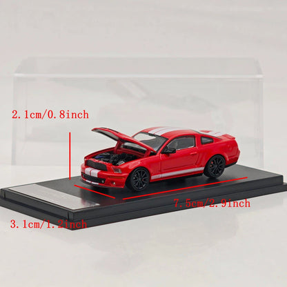 Fine Works64 1:64 Shelby GT500 Super Snake Diecast Model Car Limited Collection
