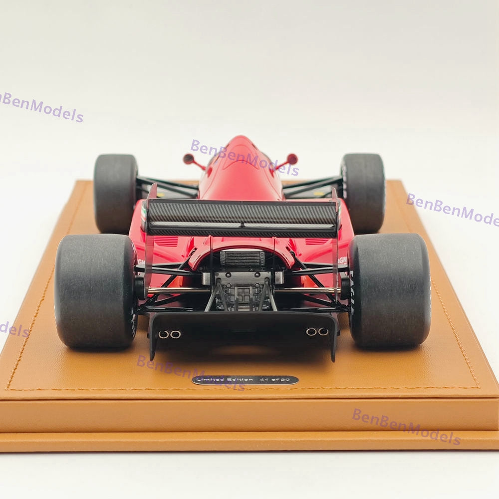 1/18 Tecnomodel Ferrari F1 86 #27 2nd AUSTRIAN GP 1986 MICHELE ALBORETO Red