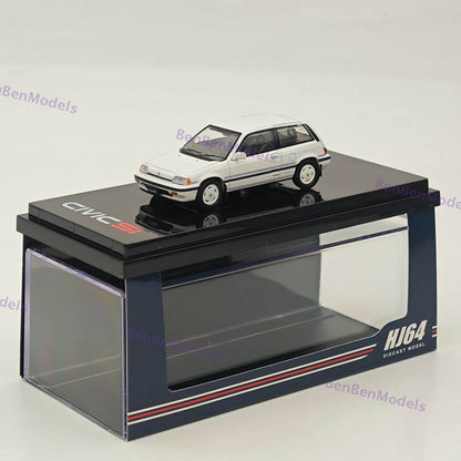 1/64 Hobby Japan AT Late Version Special Edition White Diecast Metal Car