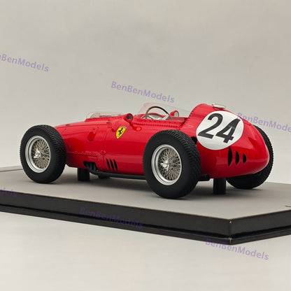 1/18 Tecnomodel Ferrari F.246/256 F1 Dino Winner Reims GP tony Brooks #24 1959