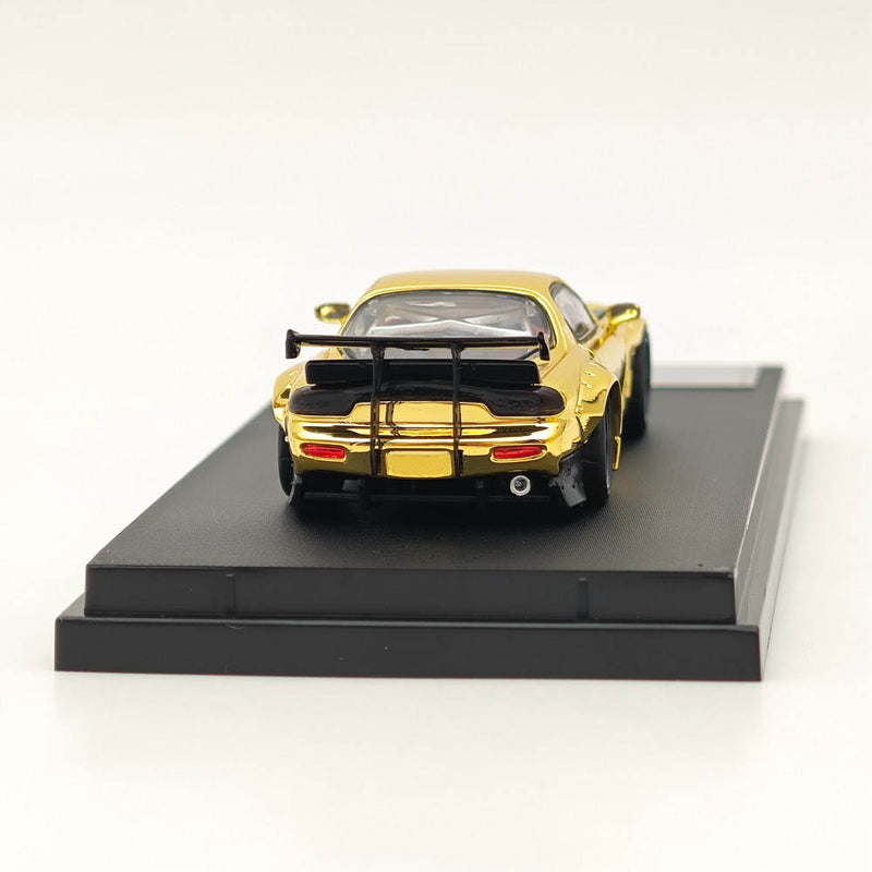 Master 1:64 Mazda RX-7/RX7 FD3S Hood and Headlights Can Open Diecast Models Toys Car Collection Gifts