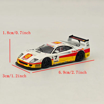 1/64 SH Ferrari F40 LM #7 Racing Sports Model Legend Series Hayon ouvert Blanc 