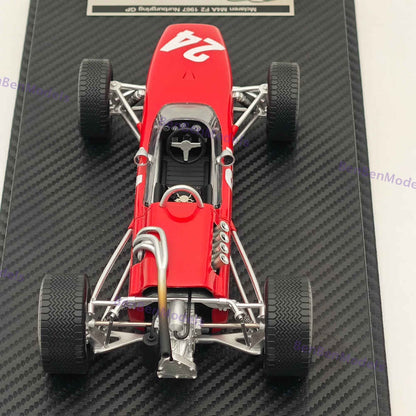1/18 Tecnomodel Bruce Mclaren M4A F2 Rouen GP #24 1967 Nurburgring GP Resin Car