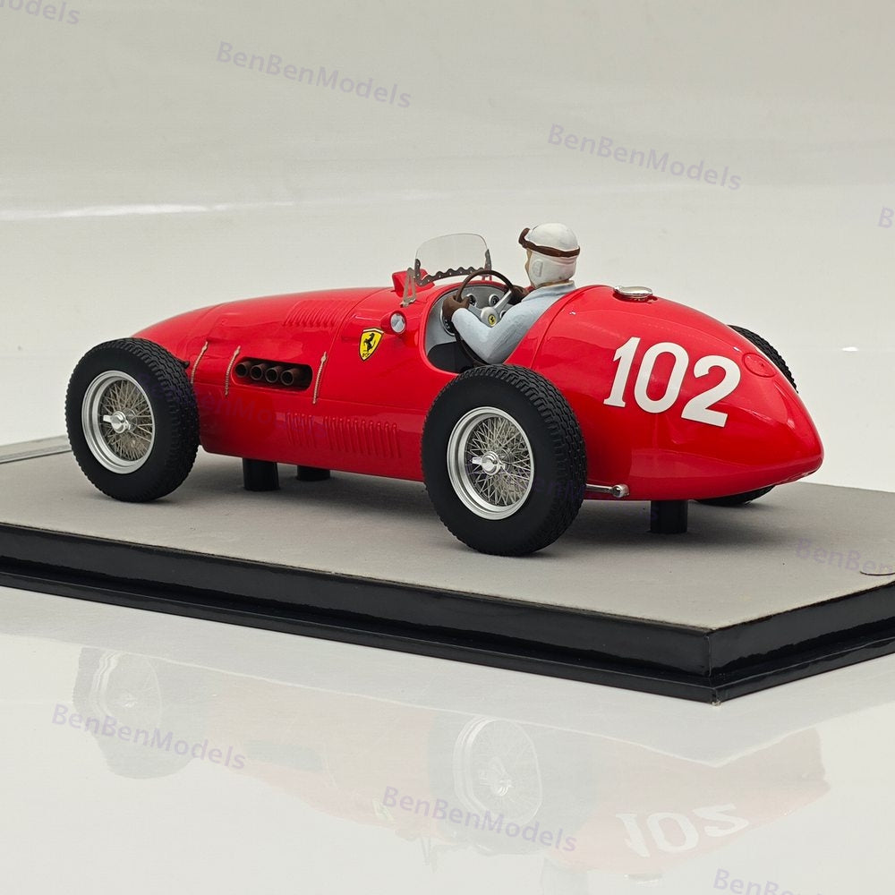 Tecno 1/18 Ferrari 500 F2 Mythos Gp Nurburgring N.Farina 1952 #102 TMD18-66D