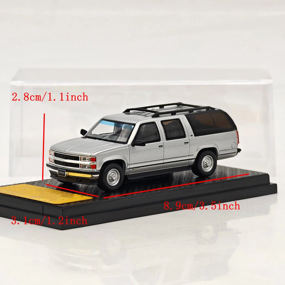 Bliss 1:64 Suburban GMT400 Full-size SUV Sports Model TMCS Malaysia 2026 Ltd 499 Diecast Model Car