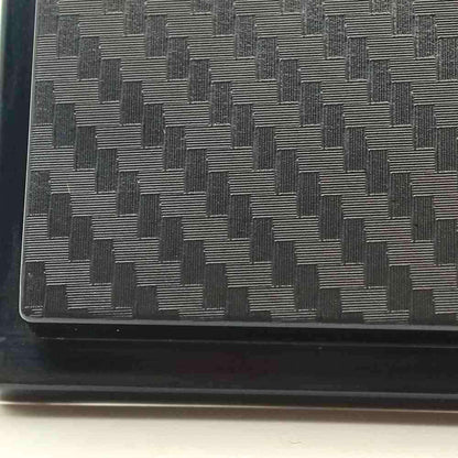 1:18 Diecast Model Display Box Acrylic Protector Dustproof Carbon Fiber Base