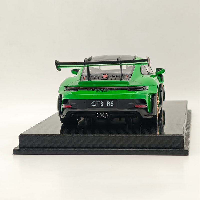 AI MODEL 1/18 Porsche 992 GT3 RS GREEN Resin High-Quality Collection Car Model