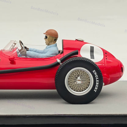 Tecno 1/18 Ferrari .Dino 246 F1 Winner England GP 1958 P.Collins #1 TMD18-116B