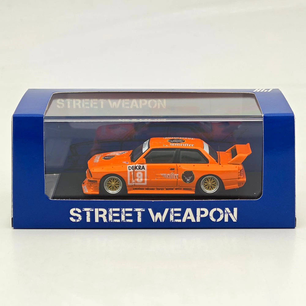 SW 1:64 M3 E30 LTO Widebody Modified Coupe Racing Sports Diecast Model Car Limited Edition