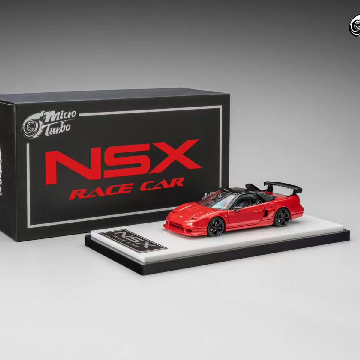 NSX NA1 NSX R Air Force Combat Gray MT 1:64 Turn Light Open Cover Alloy Car Model