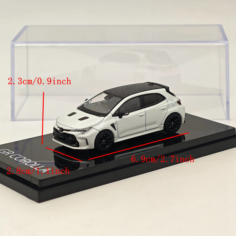 1/64 Hobby Japan Toyota GR COROLLA RZ Platinum White Pearl Mica HJ641067PW