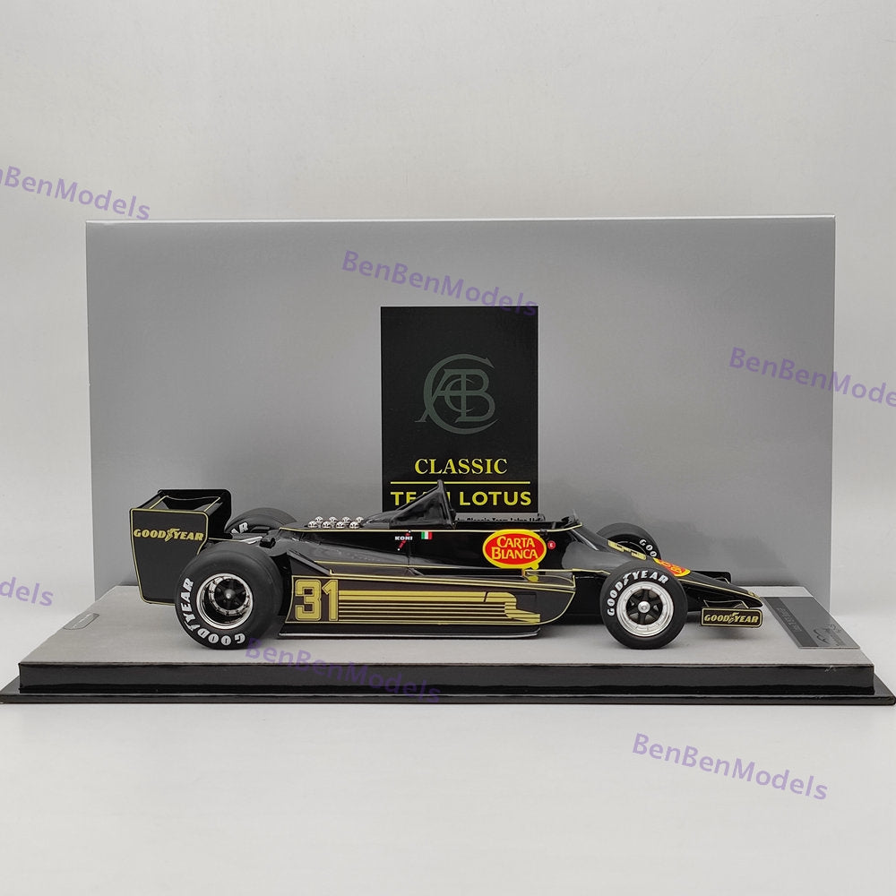 1/18 Tecnomodel Mythos Series Lotus 79 1979 Brasil GP #31 Hector Rebaque Resin