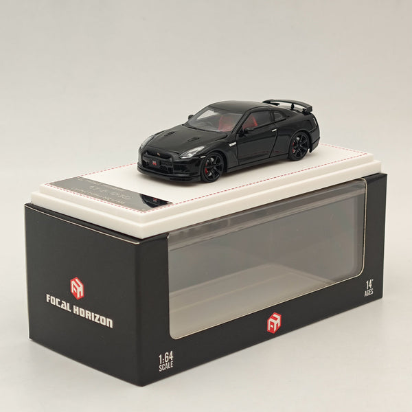 1/64 FH Nissan Skyline GTR R35 Racing Sports Black Diecast Models Car Collection