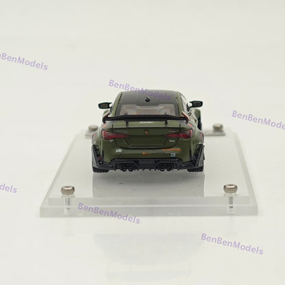 APA SW 1:64 M4 G82 Green Expo Exclusive Widebody Diecast Metal Car