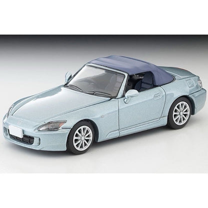 TLV N280c 1:64 S2000 Blue Diecast Alloy Car Model Collectible Display Gift