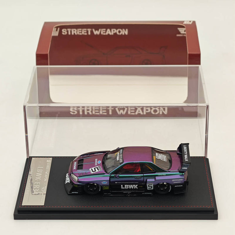 1/64 Street Weapon NISSAN GT-R ER34