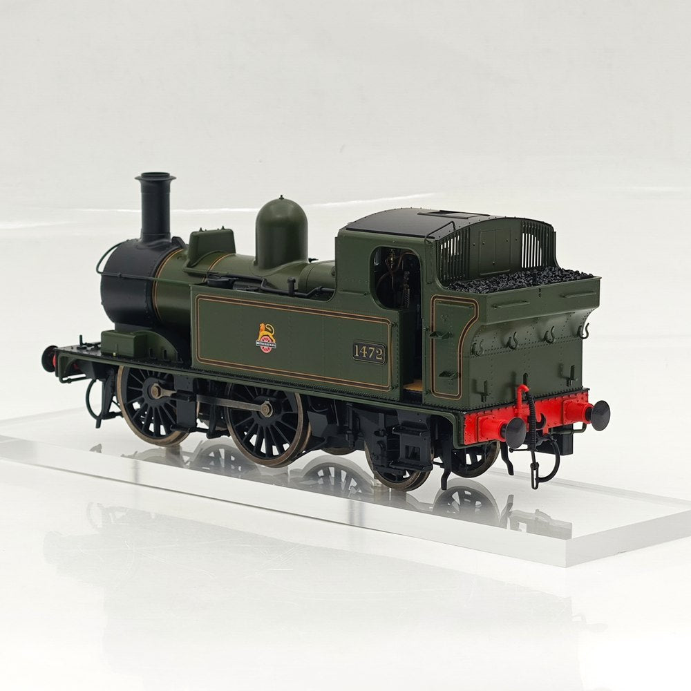 Dapol 7S-006-026 O Gauge 14xx Class 1472 -0-4-2T BR Lined Green Early Emblem DCC