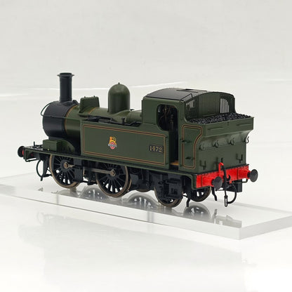 Dapol 7S-006-026 O Gauge 14xx Class 1472 -0-4-2T BR Lined Green Early Emblem DCC