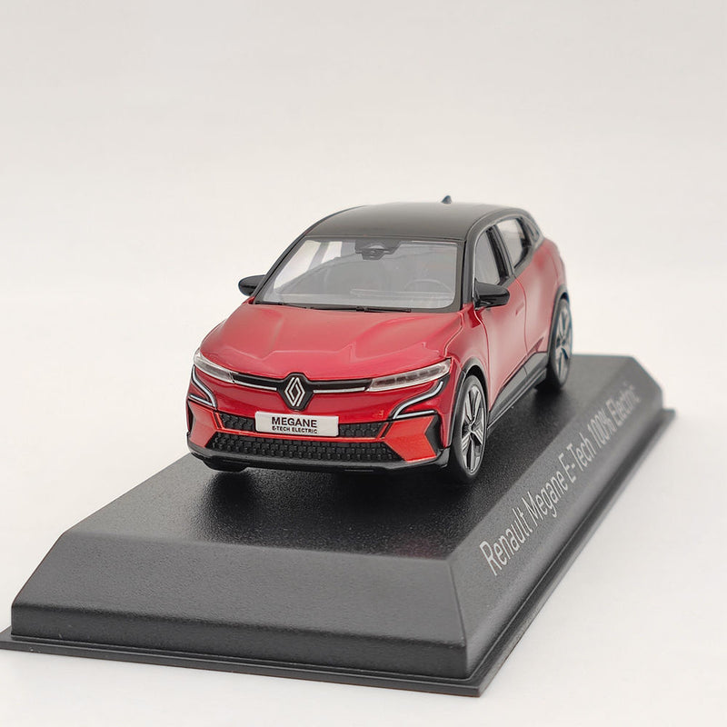 1/43 Norev Renault Megane E-Tech 100% Electric 2022 Red Diecast Models Car Toys Gift