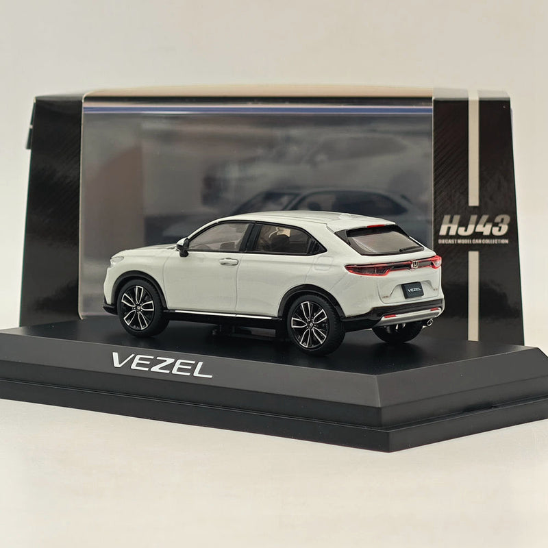 1/43 Hobby Japan Honda VEZEL Premium Sunlight White (P) HJ433002SW Diecast Model