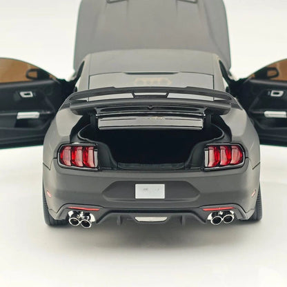 DM 1/18 2019 GT Matte Black LHD with Widebodykit Pack Diecast Model Car Miniature