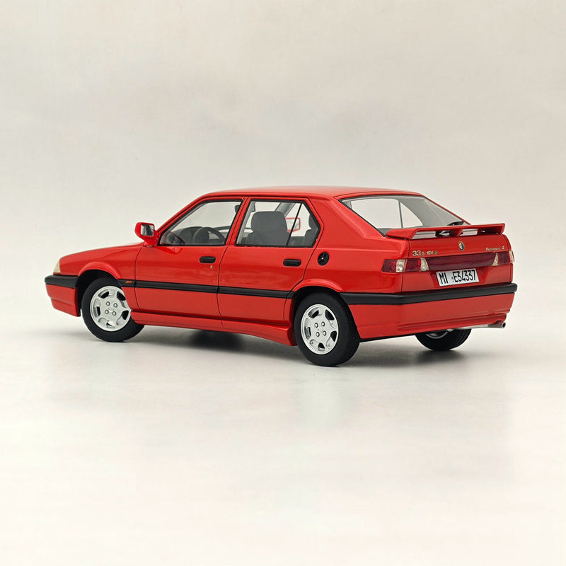 CULT 1:18 Alfa Romeo 33 S QV Permanent 4 Red 1991 CML136-1 Resin Model Car Limited Collection