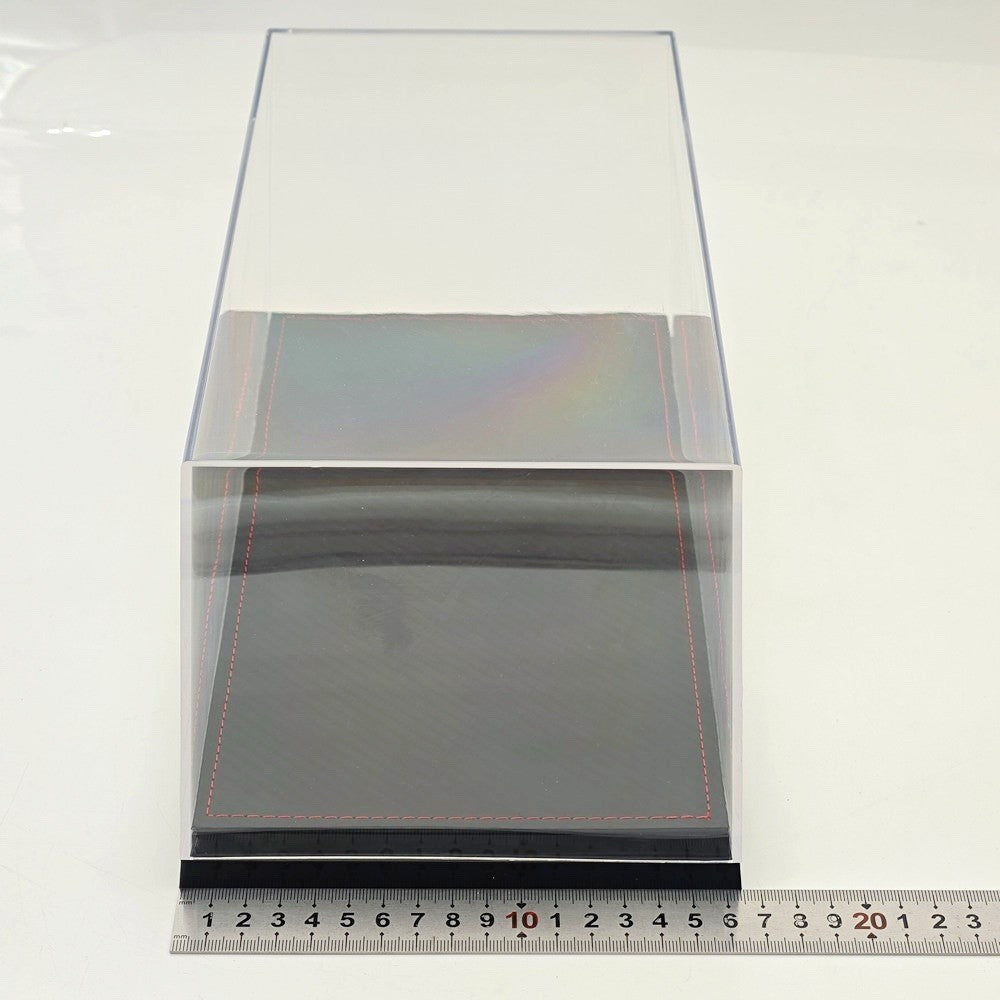 1:18 Acrylic Display Case Carbon Fiber Base Dustproof Collectible Storage Box for GCD VMB Xiaoguang DM Models