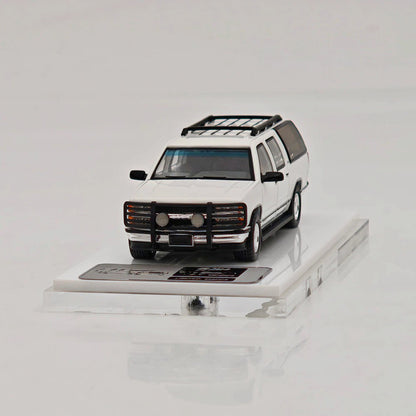 Bliss 1:64 Suburban GMT400 SUV White Sports Model HEC Beijing Exclusive Ltd 499 Diecast Model Car