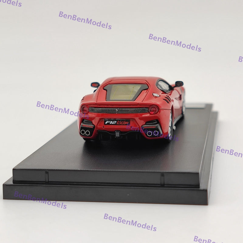 1/64 Stance Hunters Ferrari F12 TDF Diecast Models Car Limited Collection Red