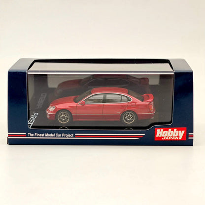 Hobby Japan 1/64 TOYOTA ARISTO V300 VERTEX EDITION Customized Red HJ641030CR Diecast Models Car Collection Auto Toys Gift In Stock - US