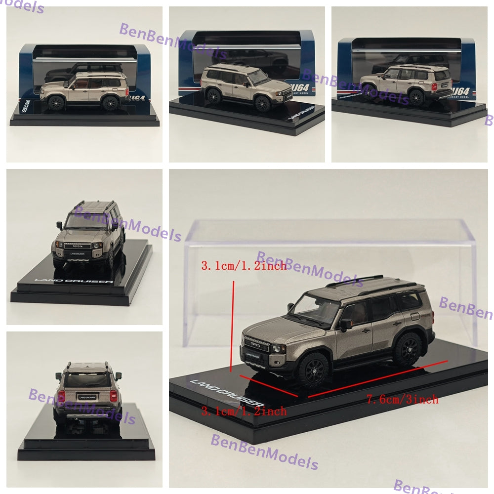 Hobby Japan Toyota Land Cruiser 250 (LHD) 1st Edition Diecast Model Car 1/64
