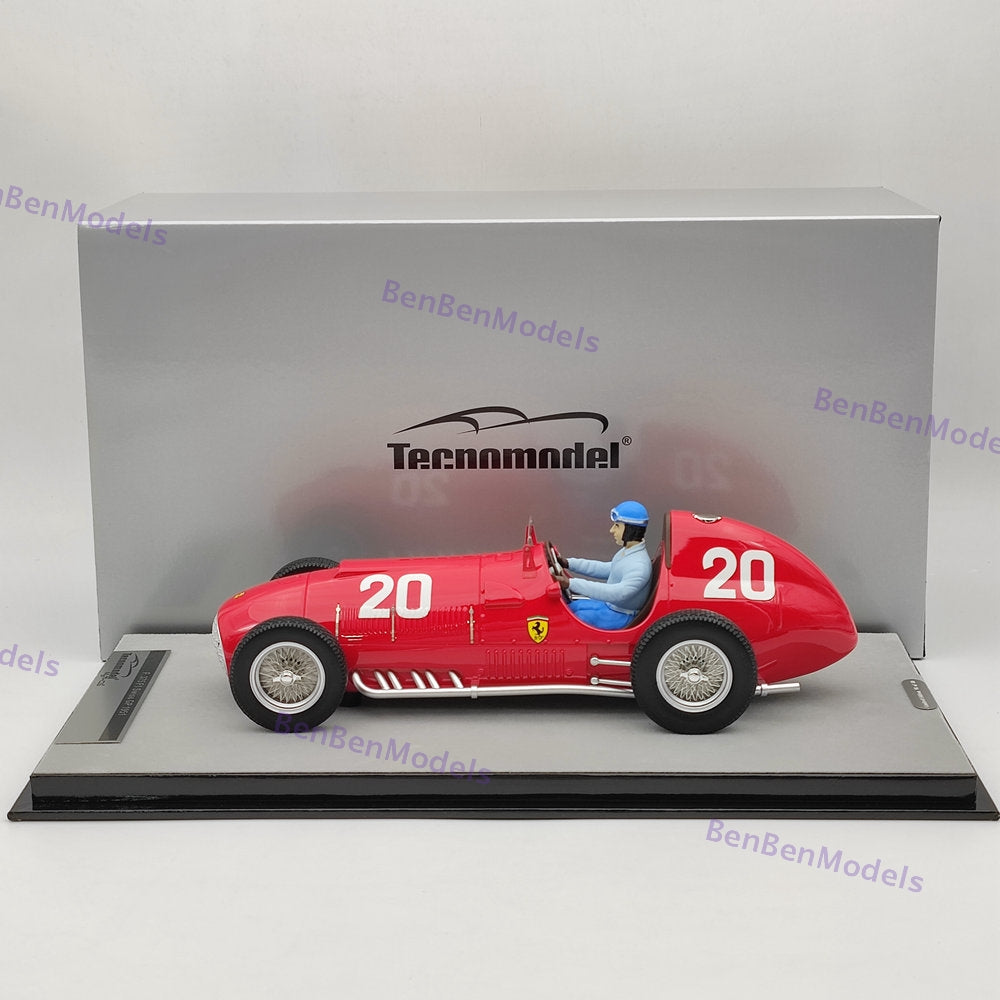 1/18 Tecnomodel Mythos Series Ferrari 375 F1 #20 Swiss GP 1951 A.Ascari Resin