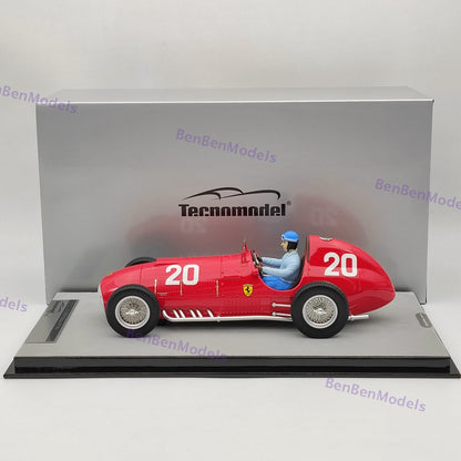 1/18 Tecnomodel Mythos Series Ferrari 375 F1 #20 Swiss GP 1951 A.Ascari Resin