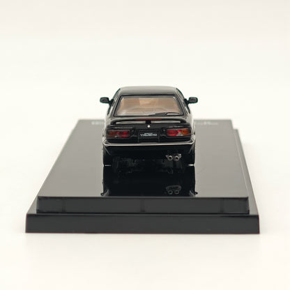 Modèle réduit moulé sous pression Toyota SPRINTER TRUENO GT-Z AE92 Noir métallisé 1/64 Hobby Japan