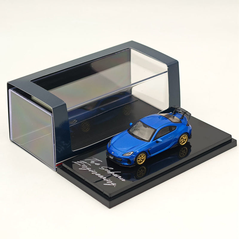 Hobby Japan 1:64 SUBARU BRZ STI Performance WR Blue Pearl HJ642047SBL Diecast Models Car Collection