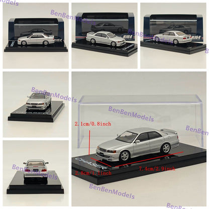 Hobby Japan Toyota CHASER TOURER V (JZX100) 1998 Diecast Model Car Limited 1/64