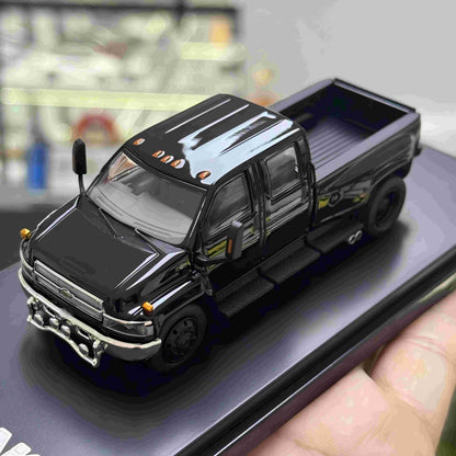 GOC 1/64 Kodiak & GMC Topkick C4500 Pickup Black Diecast Models Car