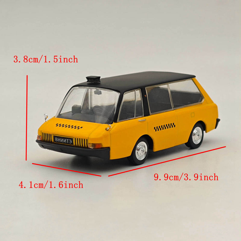 DeAgostini 1/43 Scale ВНИИТЭ-ПТ Russian Concept Car Taxi Cab USSR Van Alloy Model Car Gift